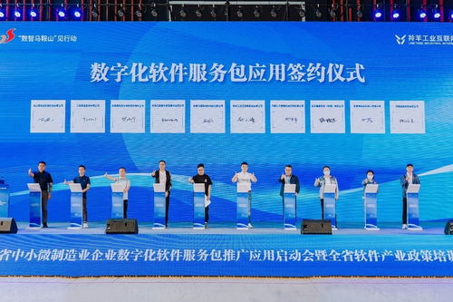 數字賦能 智造未來 安徽省中小微制造業企業數字化軟件服務包推廣應用在馬鞍山啟動